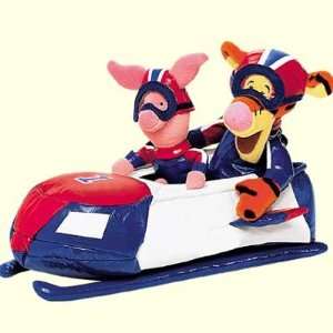    Disney Tigger and Piglet US Team Bobsled Beanie Toys & Games