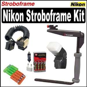  Stroboframe Bracket Accessory Kit For Nikon SB600 Speedlight 