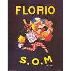 Vintage Poster FLORIO S.O.M. by M.Dudovich