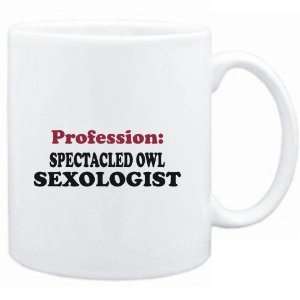  Mug White  Profession Spectacled Owl Sexologist 