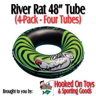 Pack Intex River Rat Floats Inflatable River Tube  