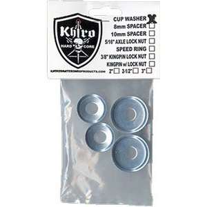  Khiro Cup Washers Combo 2Sm/2Lg (4pcs) Sports 