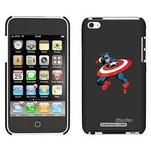  Captain America Charging on iPod Touch 4 Gumdrop Air Shell 