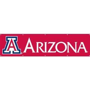 Arizona Wildcats NCAA Applique & Embroidered Party Banner (96x24 