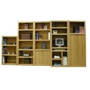  Charles Harris 72 H Armoire and Bookcase Wall in Honey 