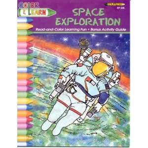  Space Exploration Coloring Book Toys & Games