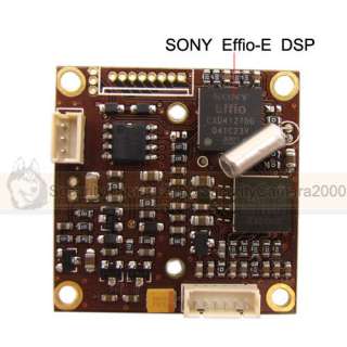 SONY CCD Color Board Camera, 650TVL, SONY Effio E DSP