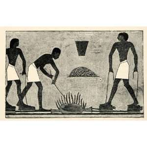  1903 Print Blacksmith Bellow Faucher Gudin Rosellini Egypt 