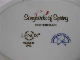 Lenox Music Box Blue Jays Songbirds of Spring Audobon  