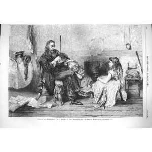  1865 Engagement Man Music Violin Children Pettie
