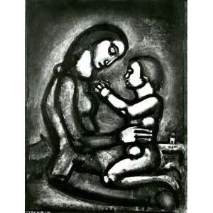 Hand Made Oil Reproduction   Georges Rouault   24 x 32 inches 
