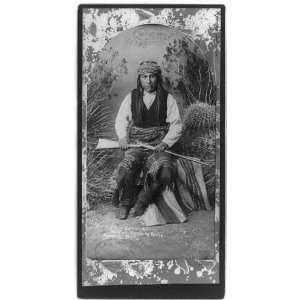  Ka a te nay or Gait en eh,c1884,Indian,Head Chief,Warm 