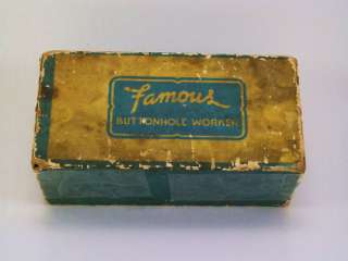 Vintage Famous Button Hole Worker In Original Box  