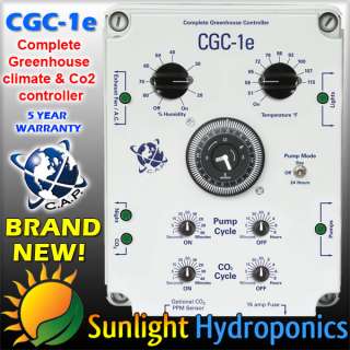 NEW CAP C.A.P CGC 1E CGC1E COMPLETE GREENHOUSE CLIMATE CONTROLLER CO2 