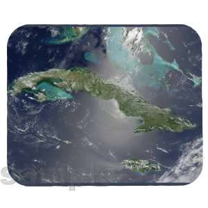  Cuba Satellite Map Mouse Pad 