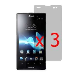   Screen Film Guard Screen Protector for Sony Xperia Ion LT28 x3  Clear