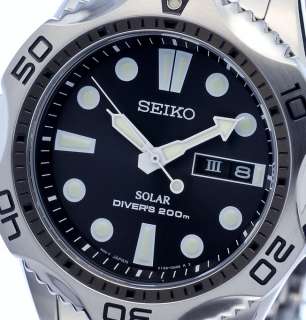  NEW SOLAR POWERED SEIKO 200M AIR DIVERS SNE107P1   LIMITED STOCK 