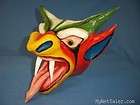 Hand Made Papier Mache Devil Mask Panama Chitre 12.5767​7