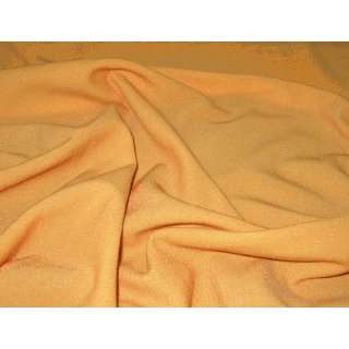  Saffron Orange Iridescent Smooth Knit Fabric Arts, Crafts 