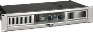 QSC GX3 300 W/Channel @ 8 ohms Power Amplifier NEW  
