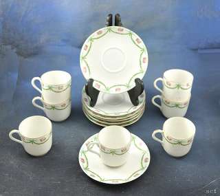Limoges Tressemann & Vogt Porcelain Teacup & Saucer Set  