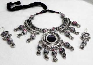 NW Kuchi Tribal Necklace Set Jewelry Choker Belly Dance  