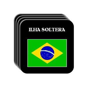  Brazil   ILHA SOLTERA Set of 4 Mini Mousepad Coasters 