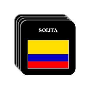  Colombia   SOLITA Set of 4 Mini Mousepad Coasters 