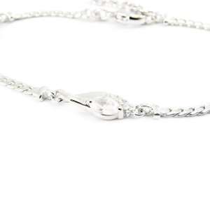  Bracelet silver Scarlett white. Jewelry
