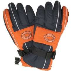 Chicago Bears NFL Color Block Winter Nylon Gloves   GREAT GIFT  