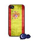 Spanish Flag  iPhone 4/4s Slim Case Cell Phone Cover   Spain