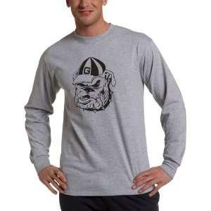  Georgia Bulldogs Athletic Oxford Long Sleeve T Shirt 
