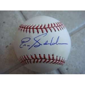  Eric Soderholm Autographed Baseball   Official Ml Sports 