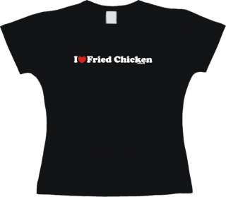 Heart (Love) Fried Chicken WOMENS Shirt PICK Size  