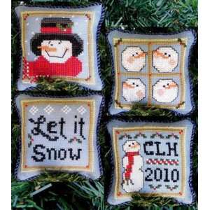    Snowman Ornaments   Cross Stitch Pattern Arts, Crafts & Sewing