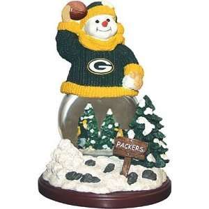   Green Bay Packers NFL Snowfight Snowman Figurine