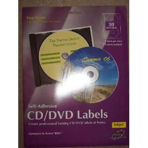 CD / DVD Labels Compare to Avery 8931 INKJET Printer Creations Brand 