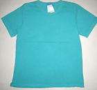 fresh produce seaglass green scoopy crew ss tee top nwt