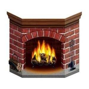  Brick Fire Place Stand Up 