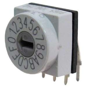  Miniature 16 Position Rotary Switch