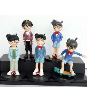  Detective Conan PVC Figure Set (5pcs) Toys & Games