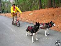 Dog Sled Scooter   Husky Malamute Dually ATV Scooter  