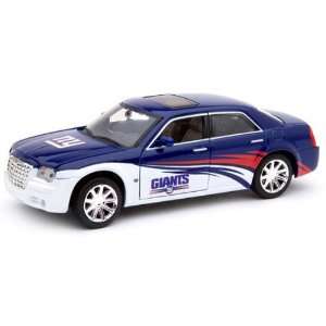 New York Giants Chrysler 300C Die Cast Collectible Car  