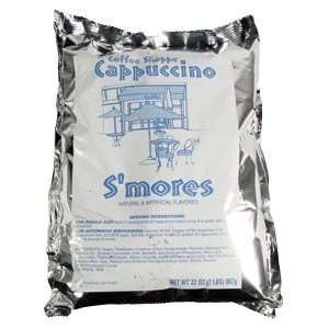 Smores Flavored Powdered Cappuccino Mix 2 lb. Bag  Grocery 
