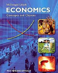 Economics Concepts and Choices by Holt McDougal 2007, Hardcover 