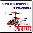GYRO Metal 3 Channel SH Micro Mini RC Helicopter 6020 1