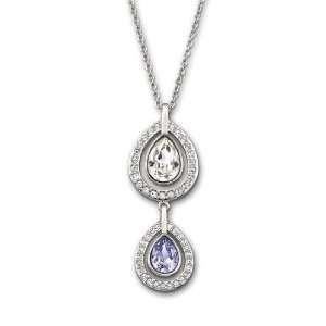  Swarovski Mila Provence Lavender Pendant Jewelry