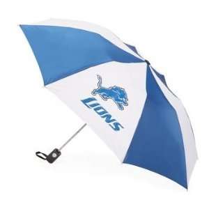  totes Detroit Lions Small Auto Folding Umbrella  NFL 