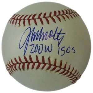  MLB Atlanta Braves John Smoltz 200 Wins 150 Saves 