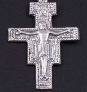 9g ANCIENT CRUCIFIX CROSS CHRISTIAN JESUS 925 STERLING SOLID SILVER 
